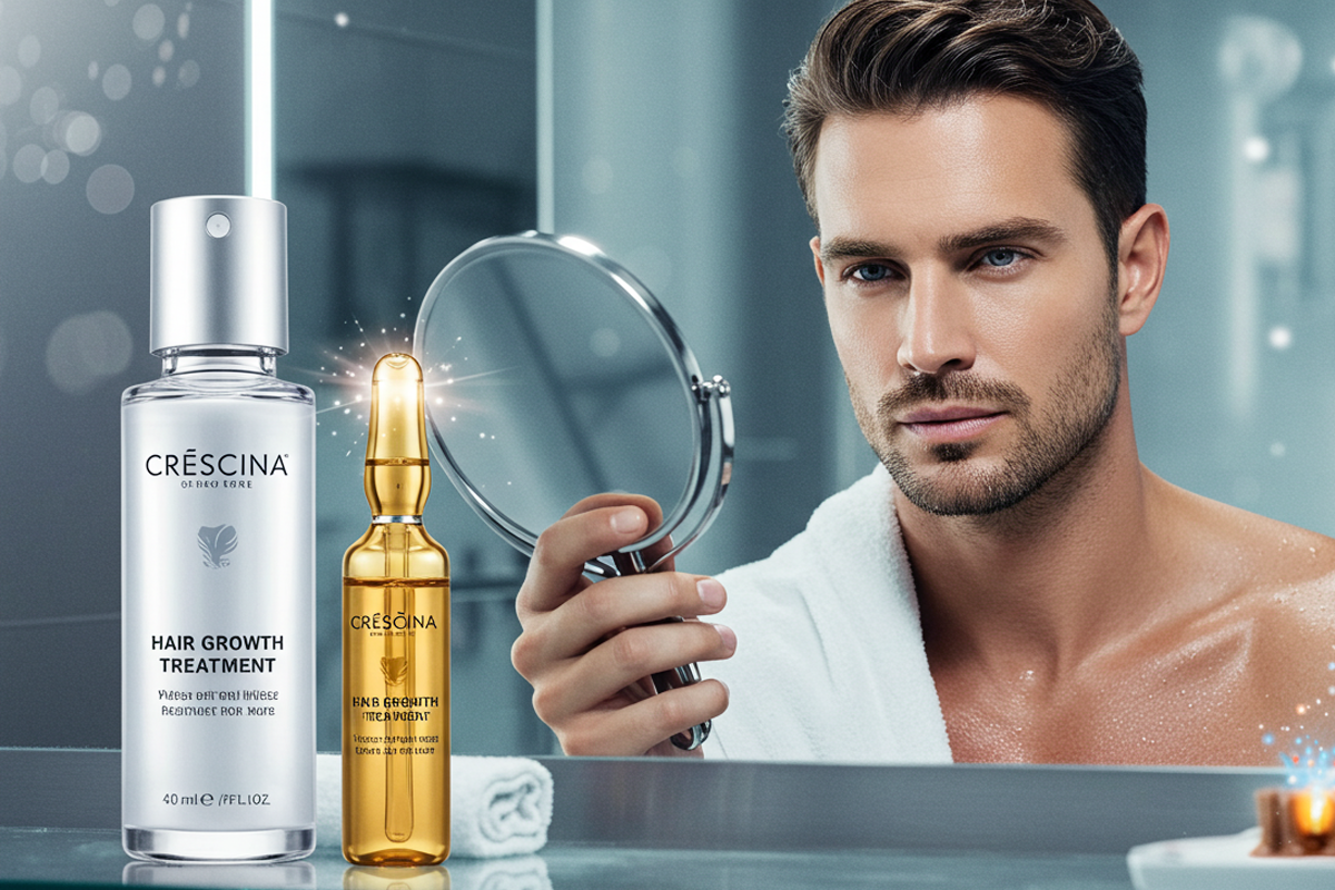 Crescina hair growth treatment for men