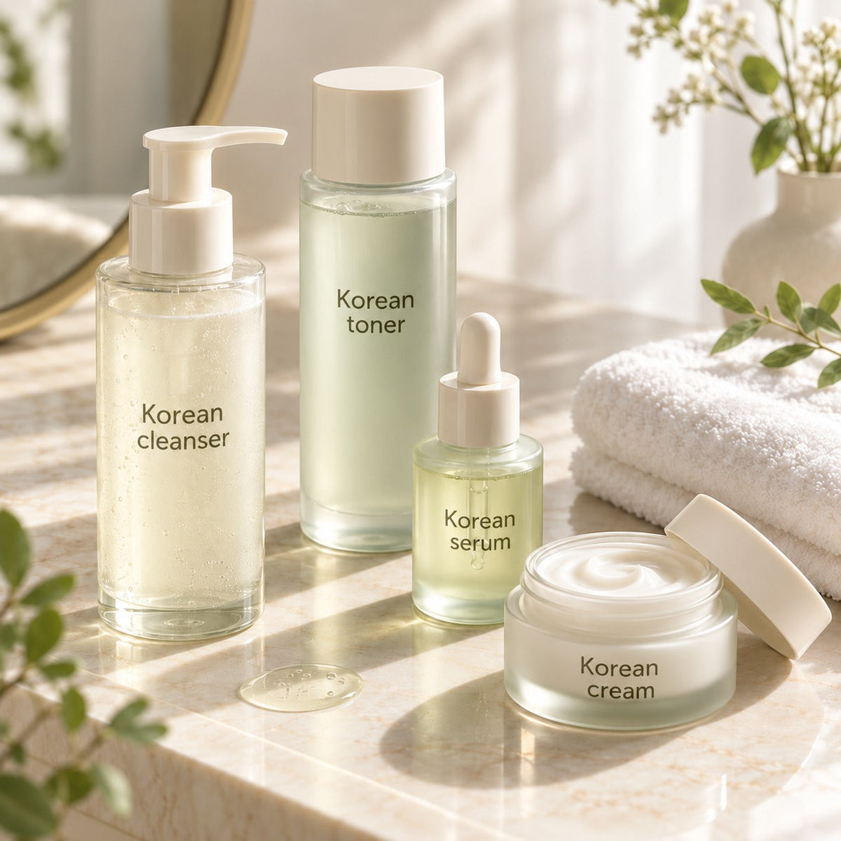 روتين العناية الكوري ببساطة: 5 خطوات مع ANUA وCOSRX وBeauty of Joseon