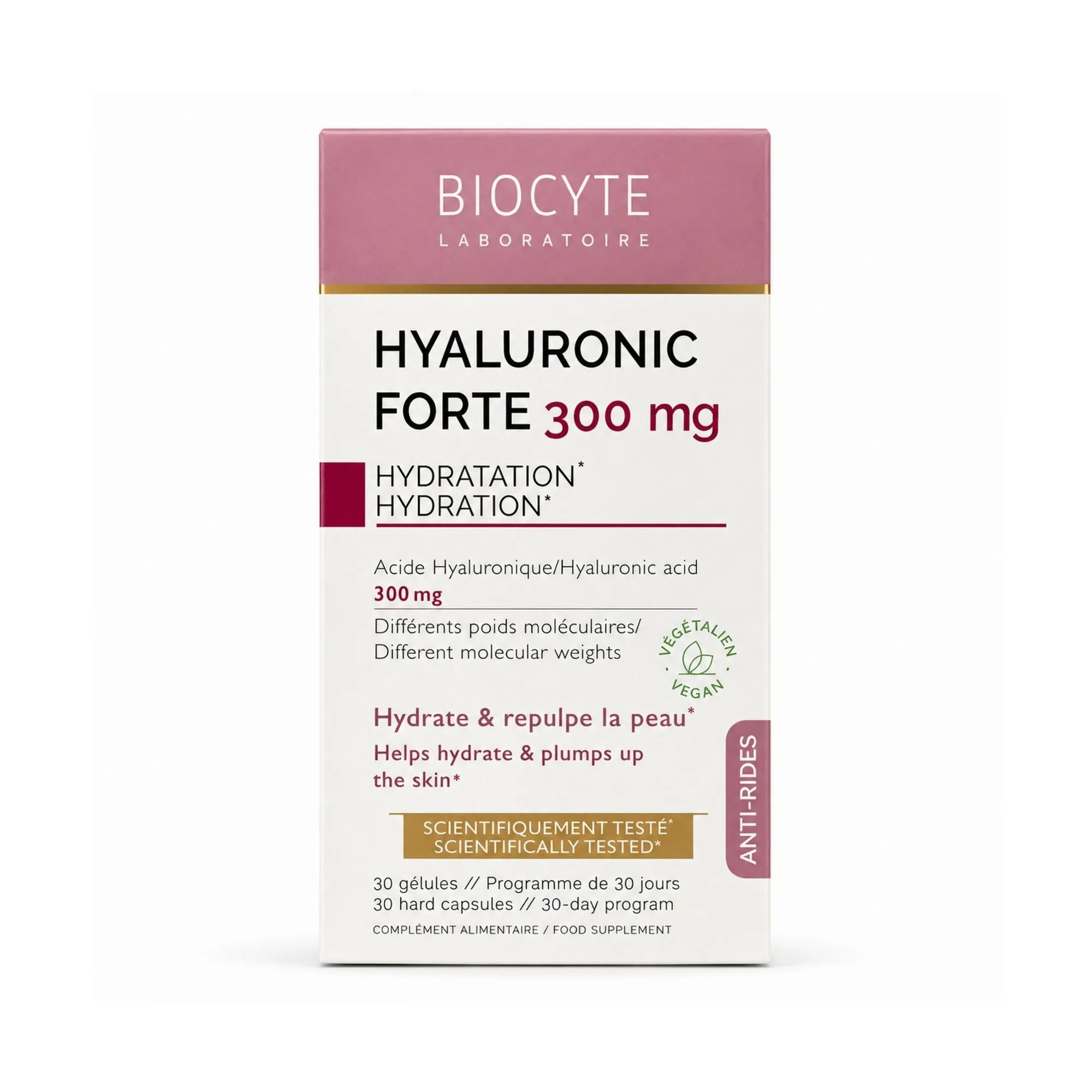 Biocyte Hyaluronic Forte 300mg 30' Tab