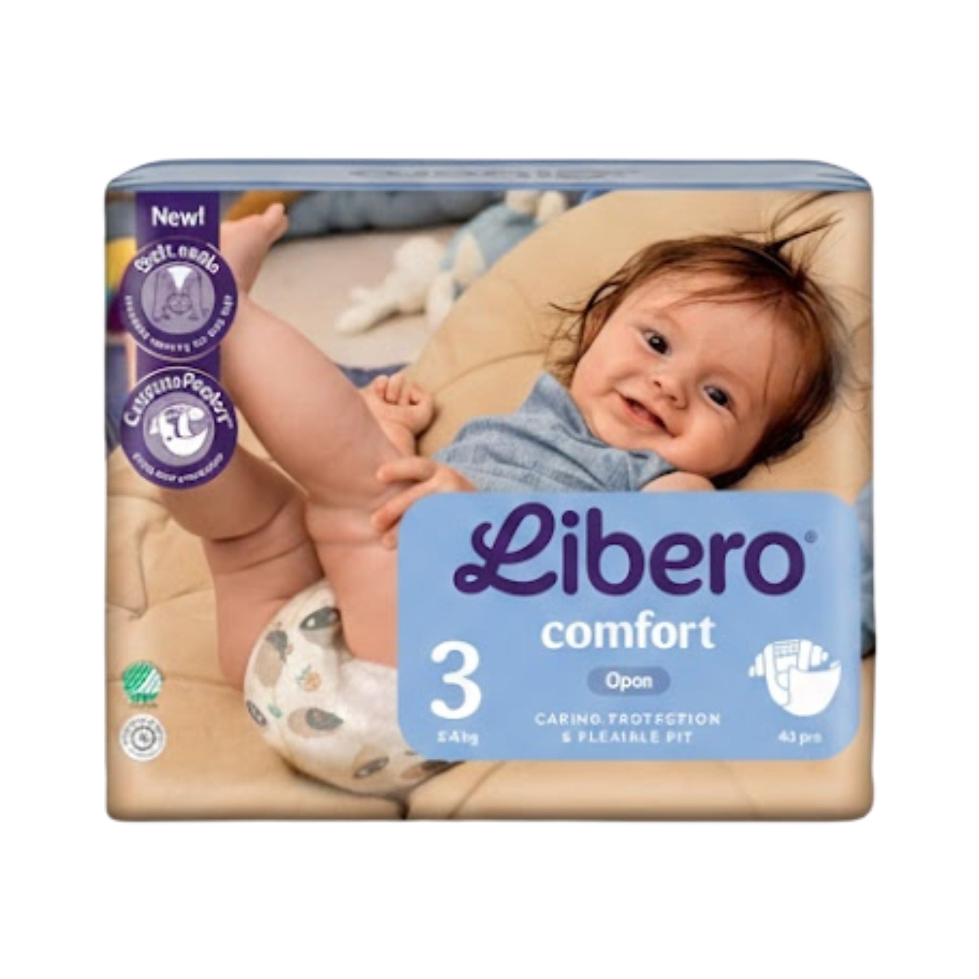 Libero Comfort No.3 (5-8Kg) 43Pcs