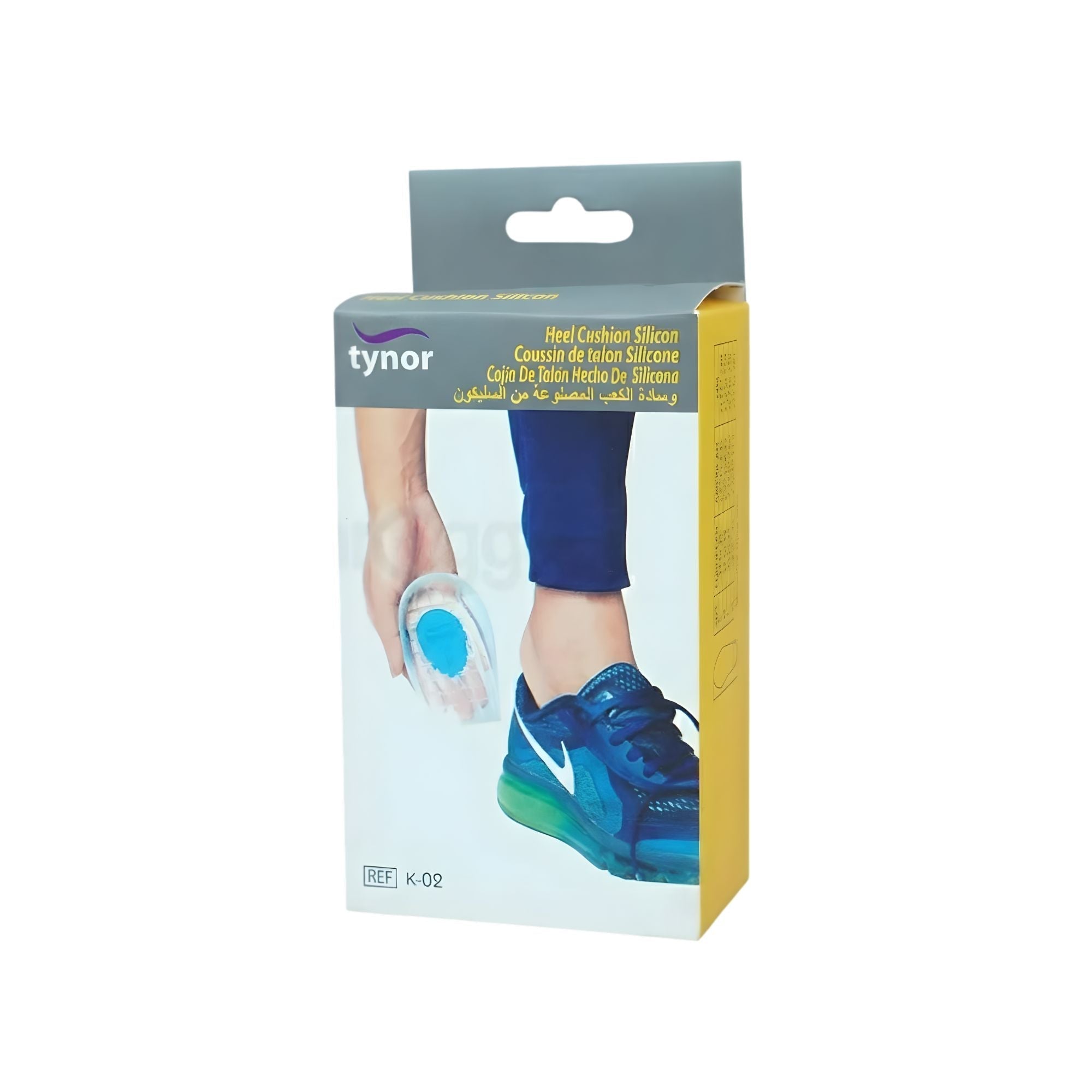 Tynor Heel Cushion Silicon (Pair)  K 02M