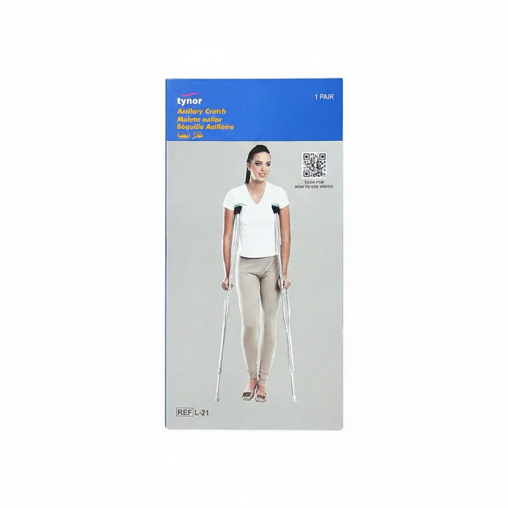 Tynor Auxiliary Crutch (Pair)  L 21S