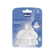 Chicco 2 Teat Step Up New 6M+ F Food Chcn-000143