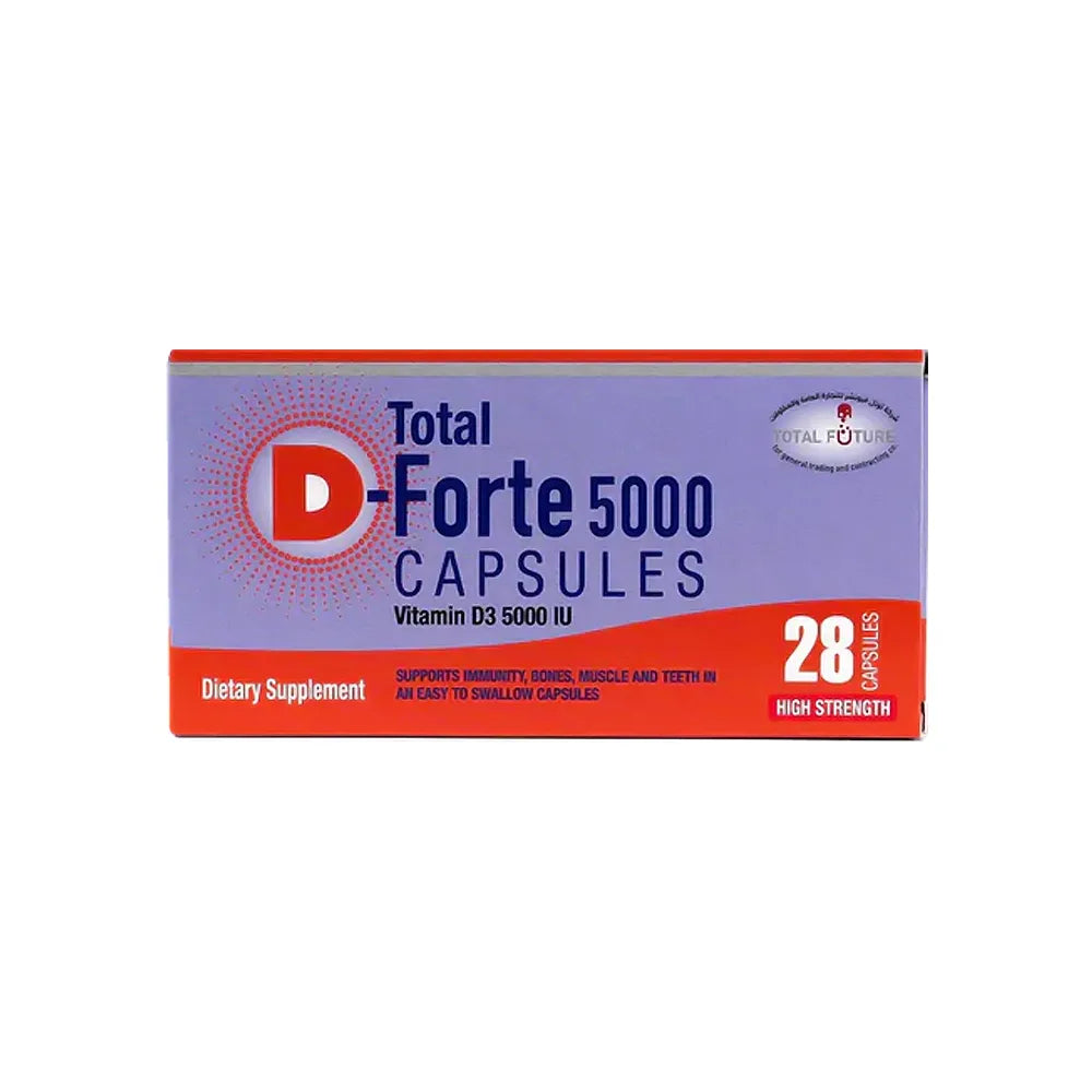 Total D-Forte 5000 28 Capsules