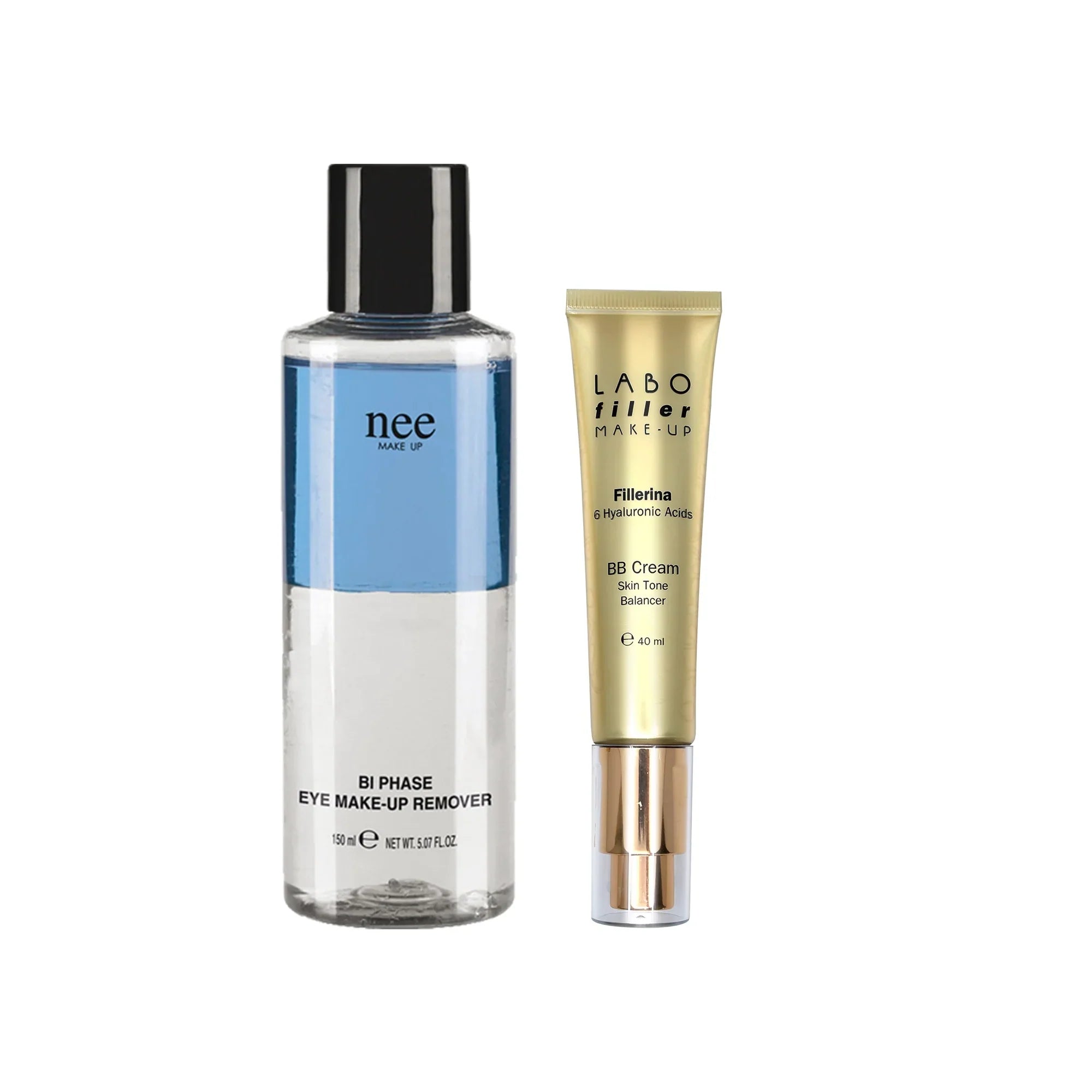 Fillerina Bb Cream Nee Makeup Remover Set Light Beige1