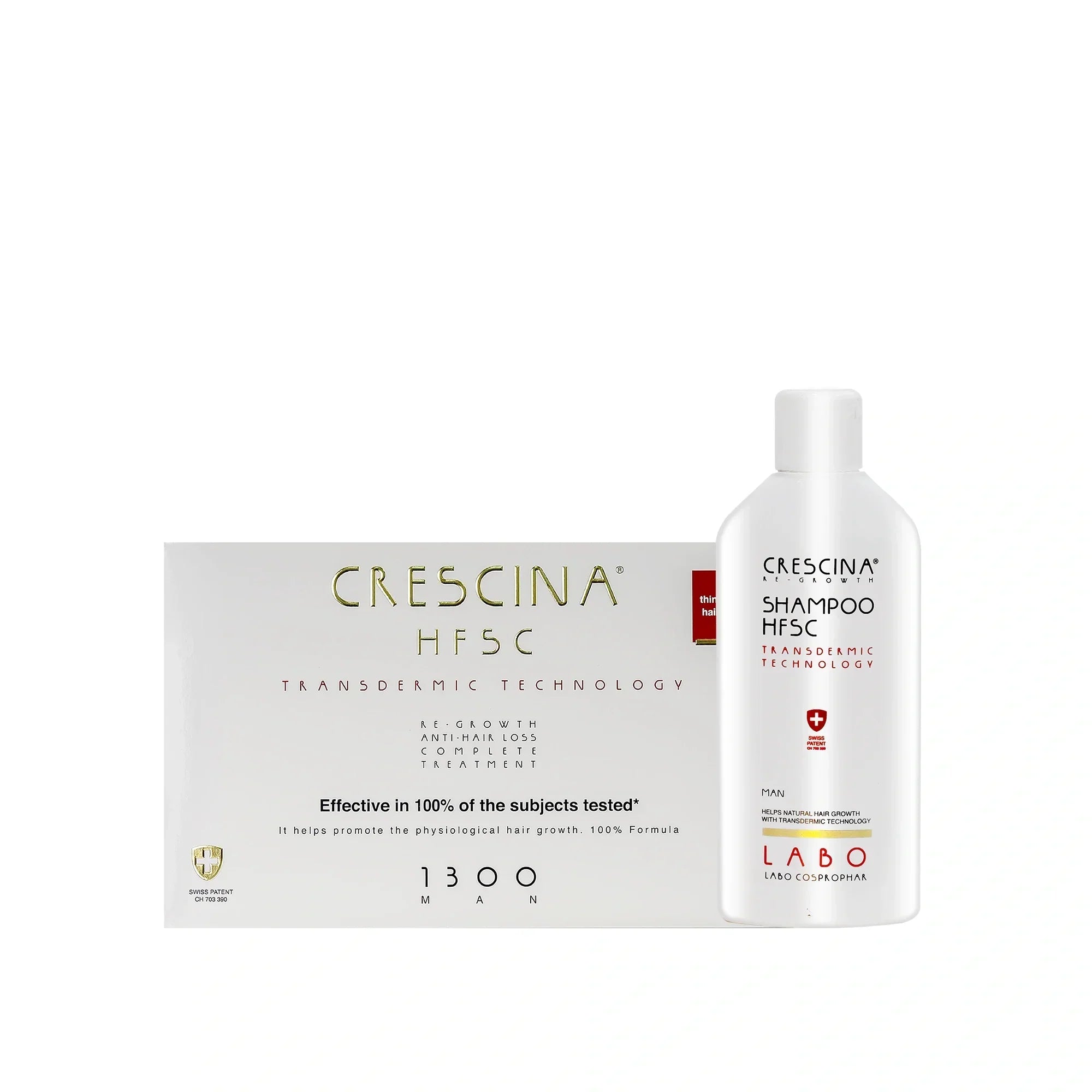 Crescina Complete Hair Loss Treatment Pack for Men