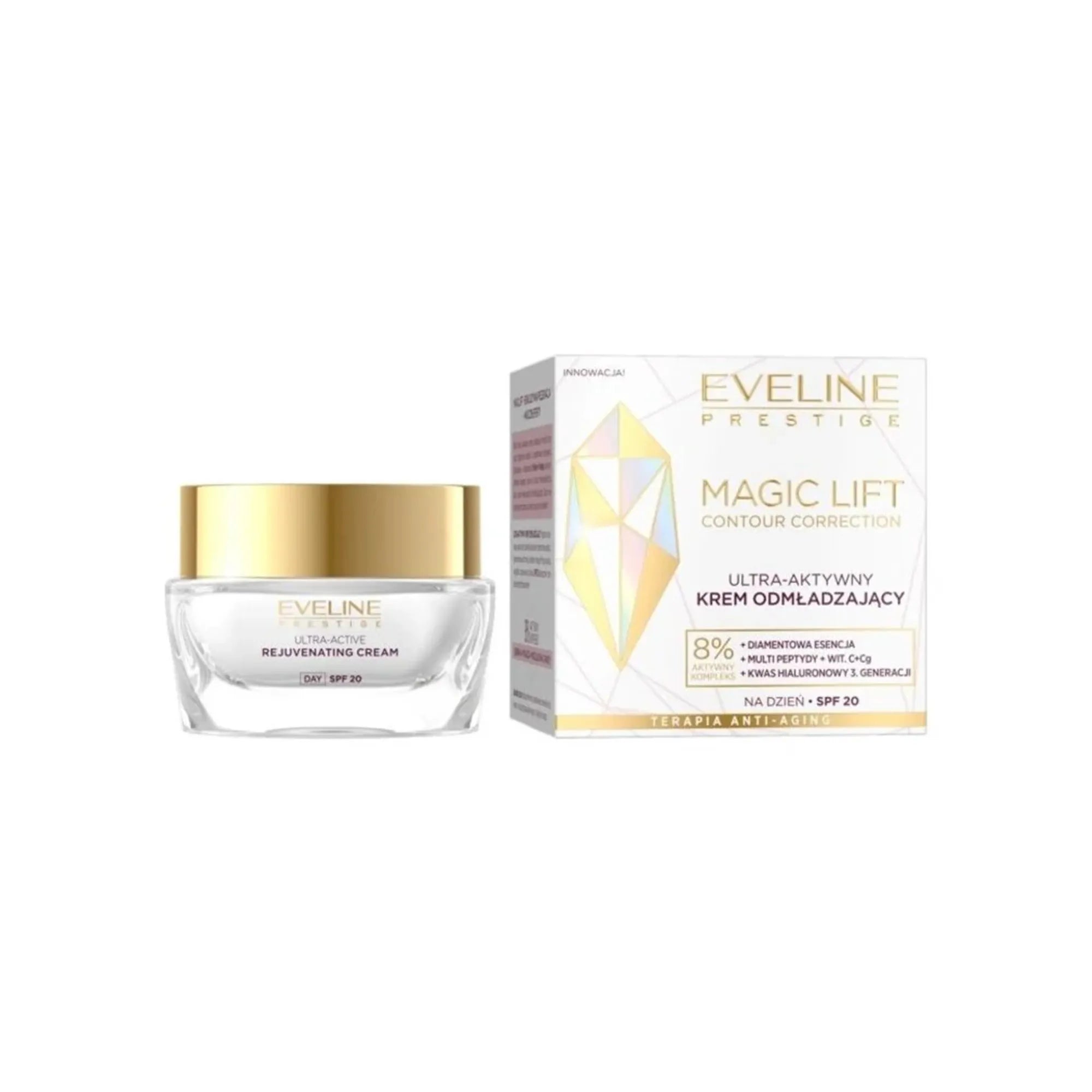 Eveline Magic Lift Contour Correction Ultra-Active Rejuvenating Day Cream Spf 20 50ml