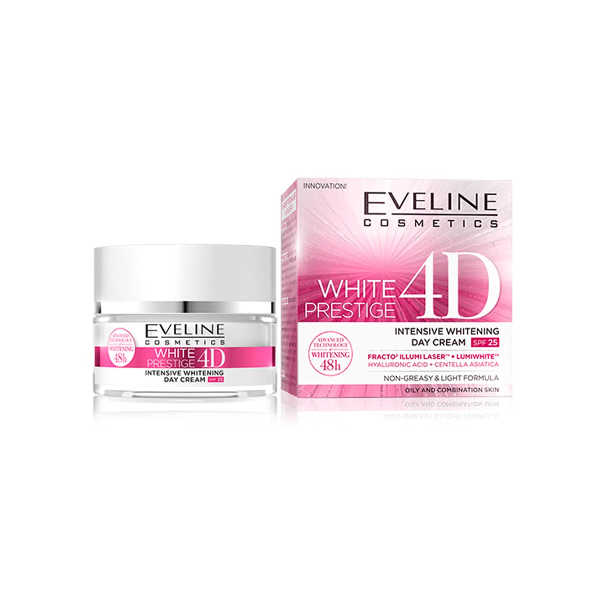 Eveline White Prestige 4D  Day Cream Spf 25+ 50ml