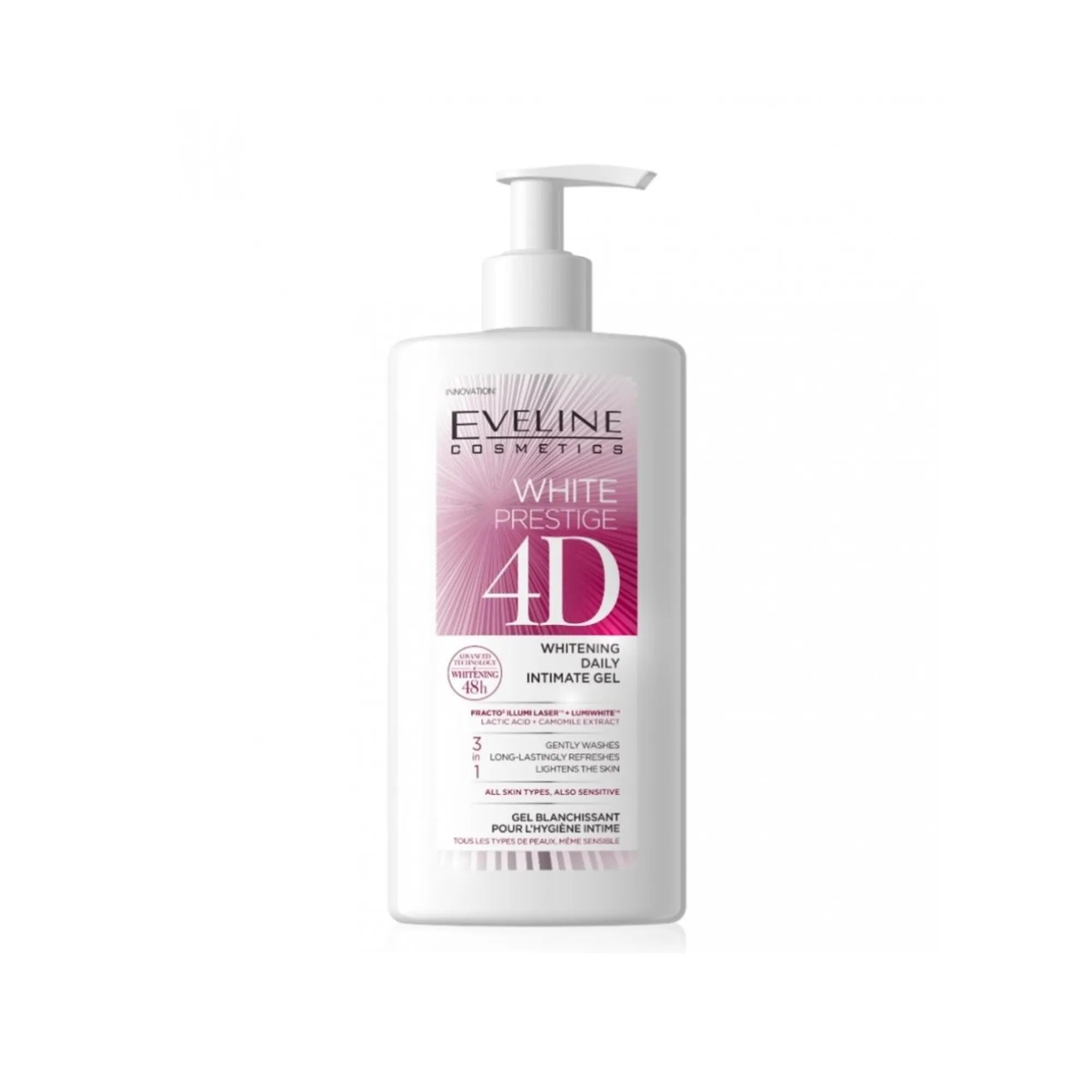 Eveline White Prestige 4D Whitening Daily Intimate Gel 250 ml