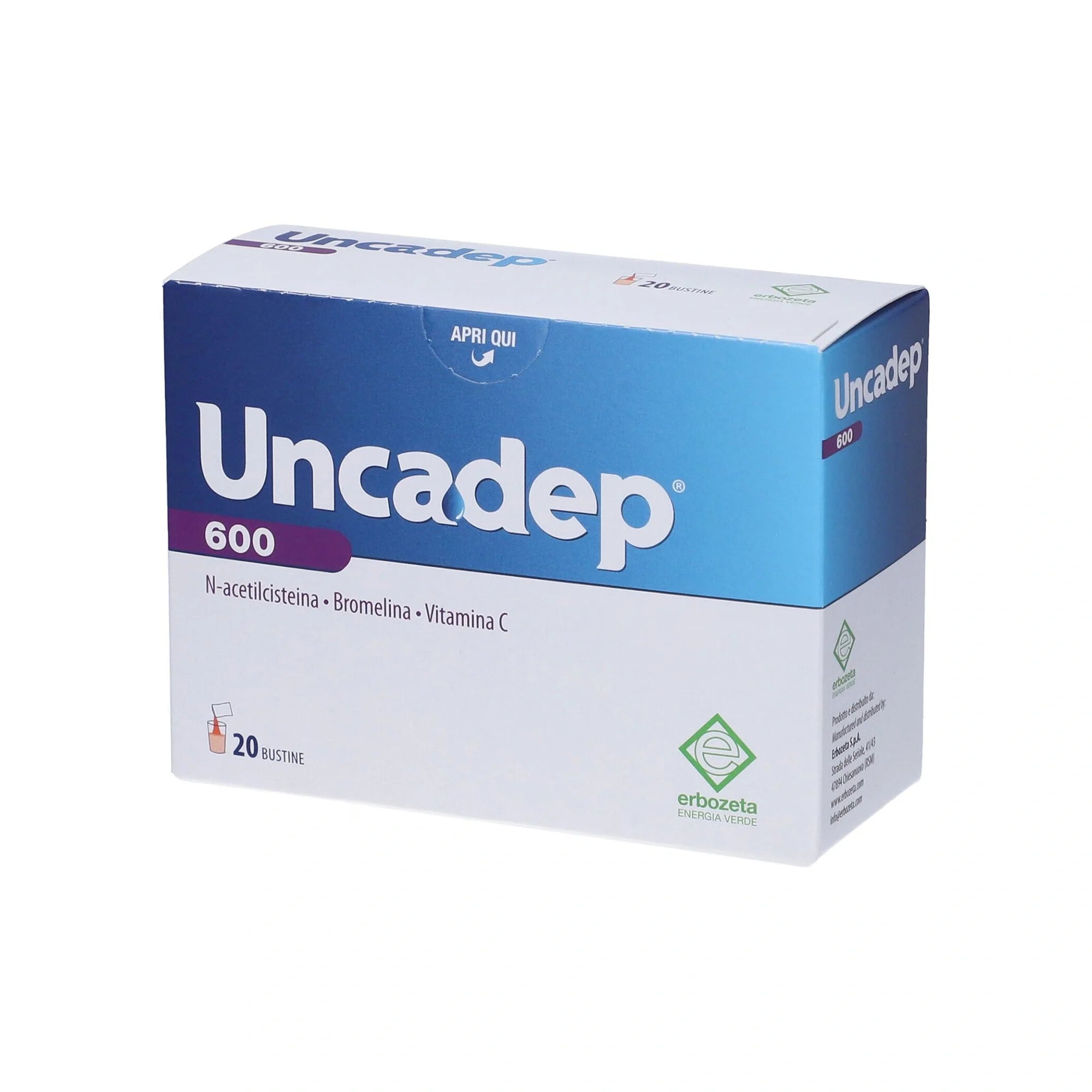 Uncadep 600 20 Sachets