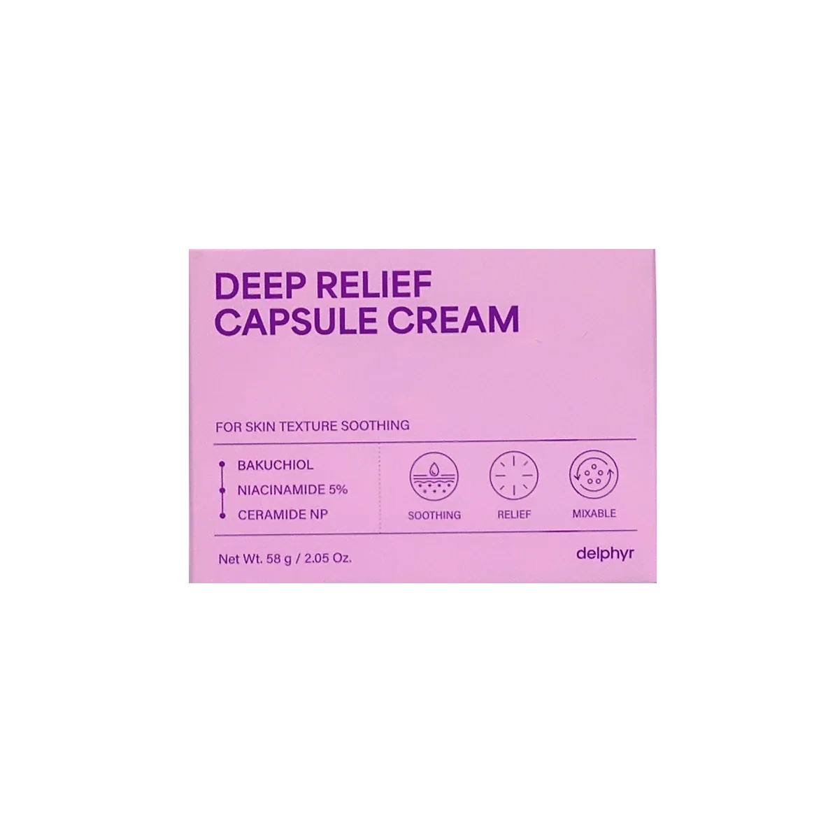 Delphyr Deep Relief Capsule Cream 55ml