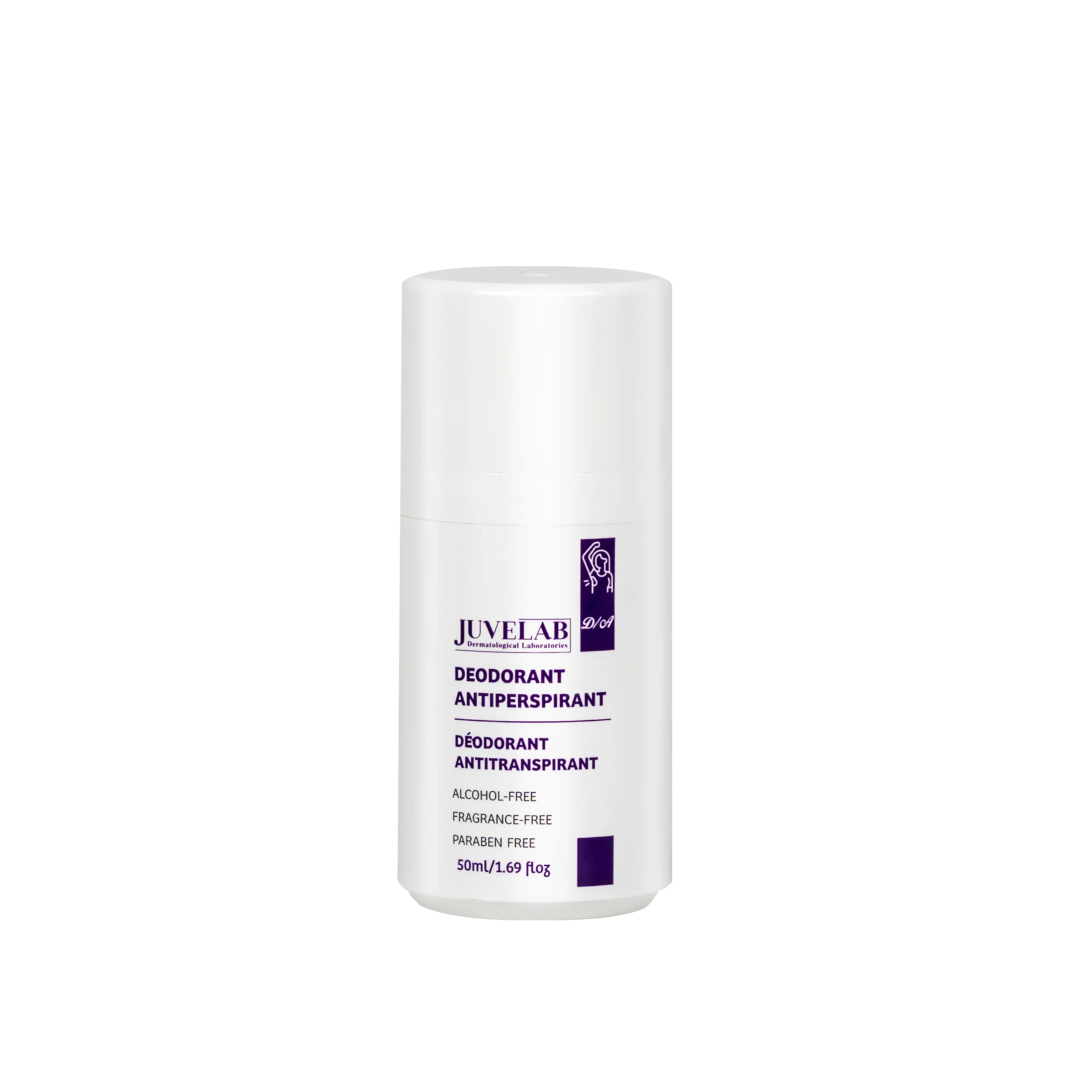 Juvelab Fragrance Free Deodorant Antiperspirant 50Ml