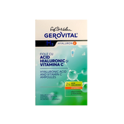Gerovital Hyaluronic Acid And Vit C Ampoules 10*2 Ml