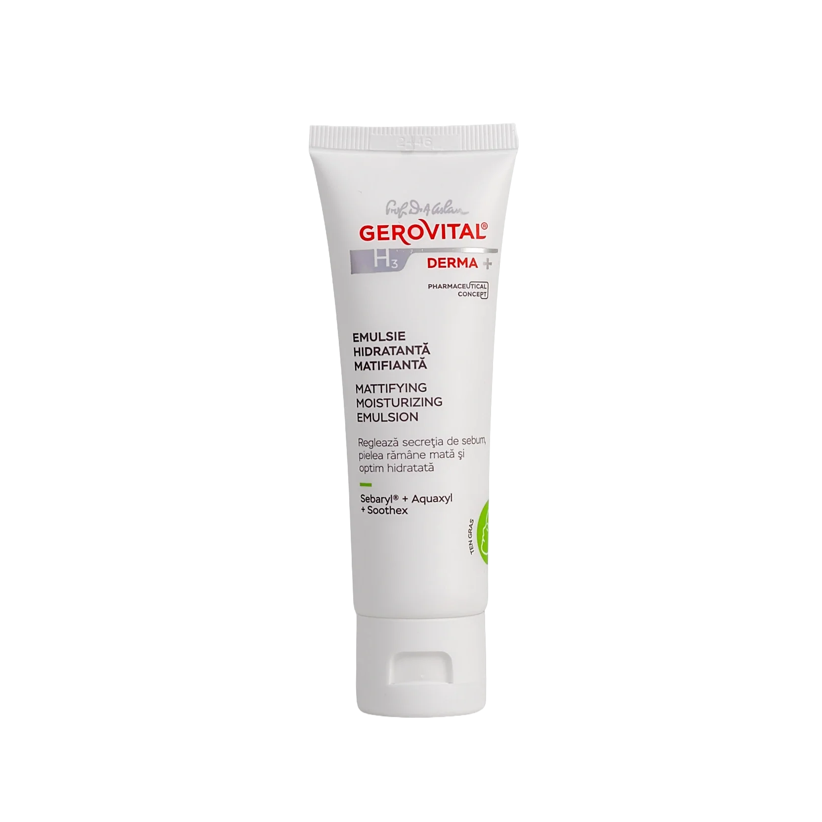 Gerovital H3 Derma Mattifying Moisturizing Emulsion Cream 50Ml