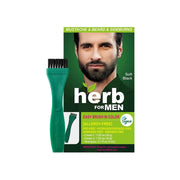 هيرب للرجال صبغة الشارب واللحية خالية من الأمونيوم - الأسود الناعم