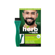 هيرب فور من صبغة اللحية والشارب خالية من الأمونيا - أسود طبيعي