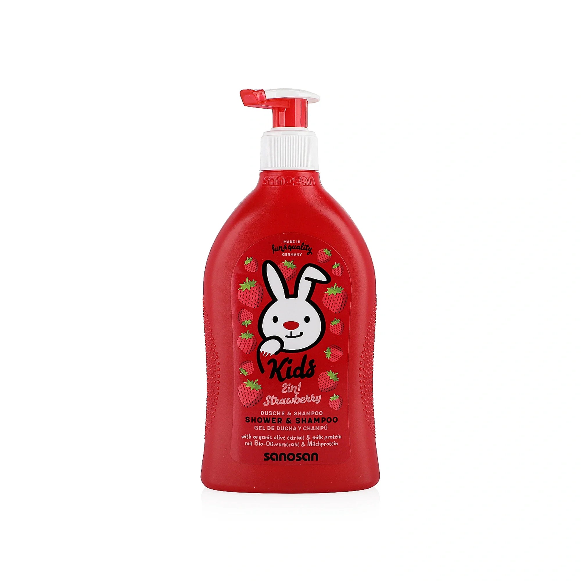 Sanosan Kids Shower & Shampoo Strawberry 400Ml