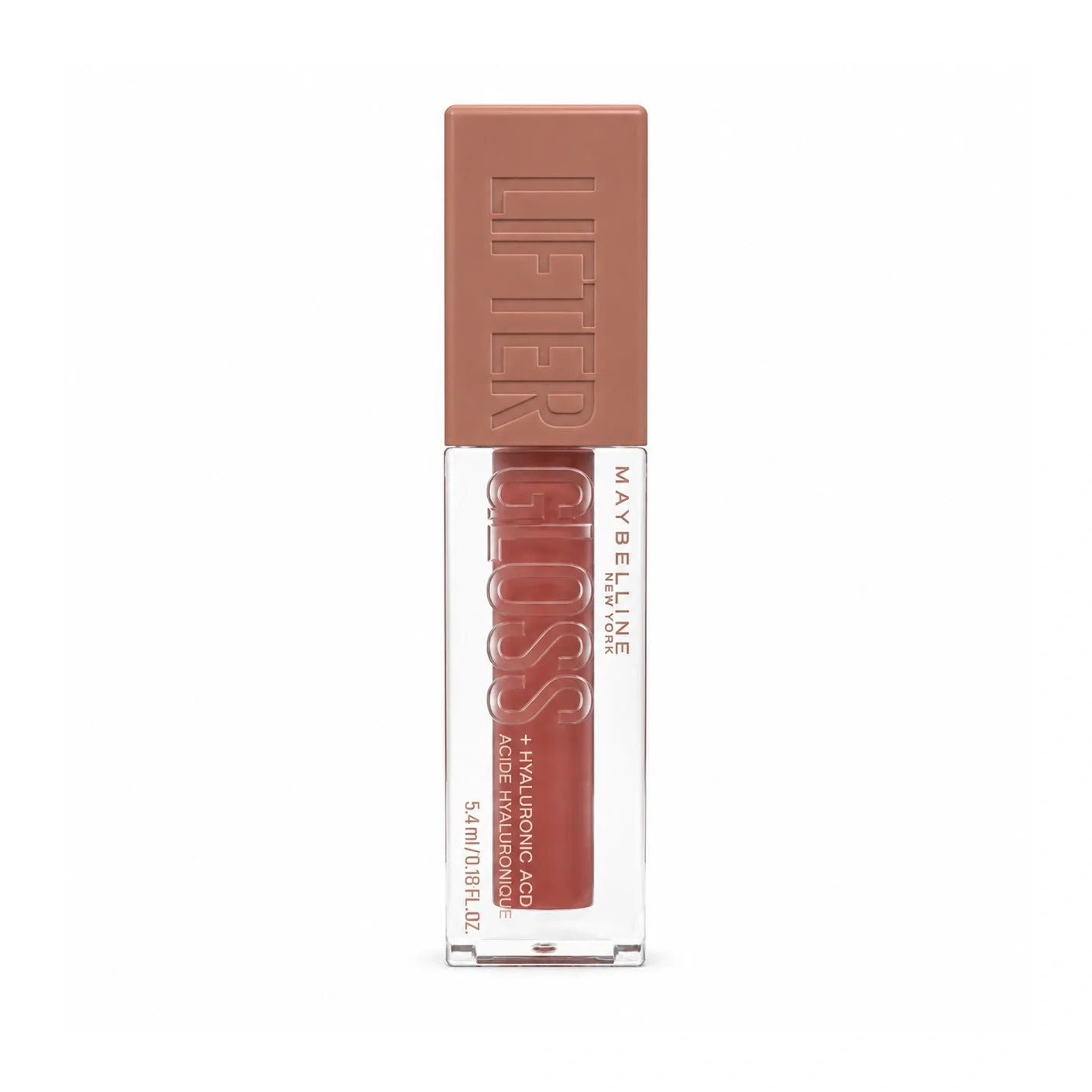 Maybelline Lifter Gloss R Lip Gloss Makeup With Hyaluronic Acid Reef 006
