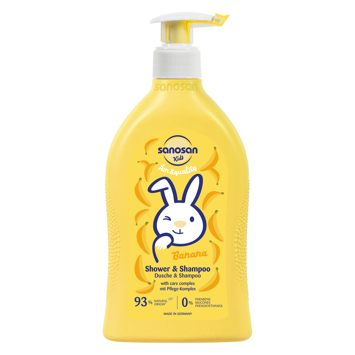 Sanosan Kids Shower & Shampoo Banana 400Ml