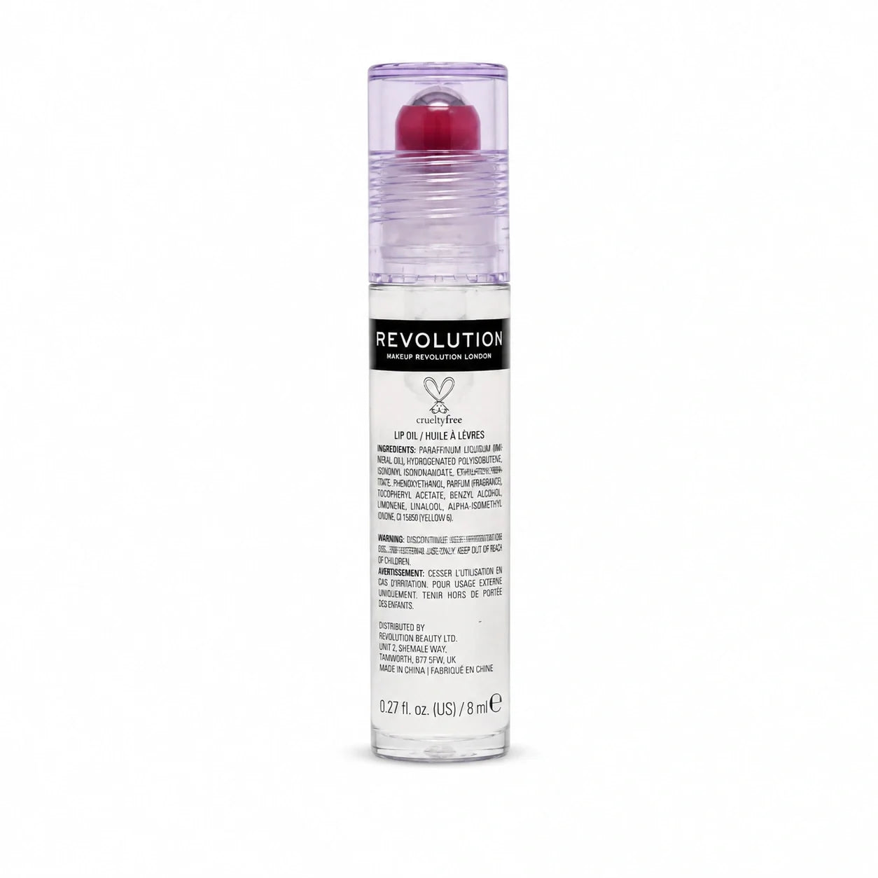 Revolution Relove Euphoric Roll Baby Lip Oil Sparkle