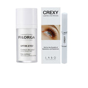 Crexy Eyelashes & Eyebrows + Filorga Optim Eyes Offer Package