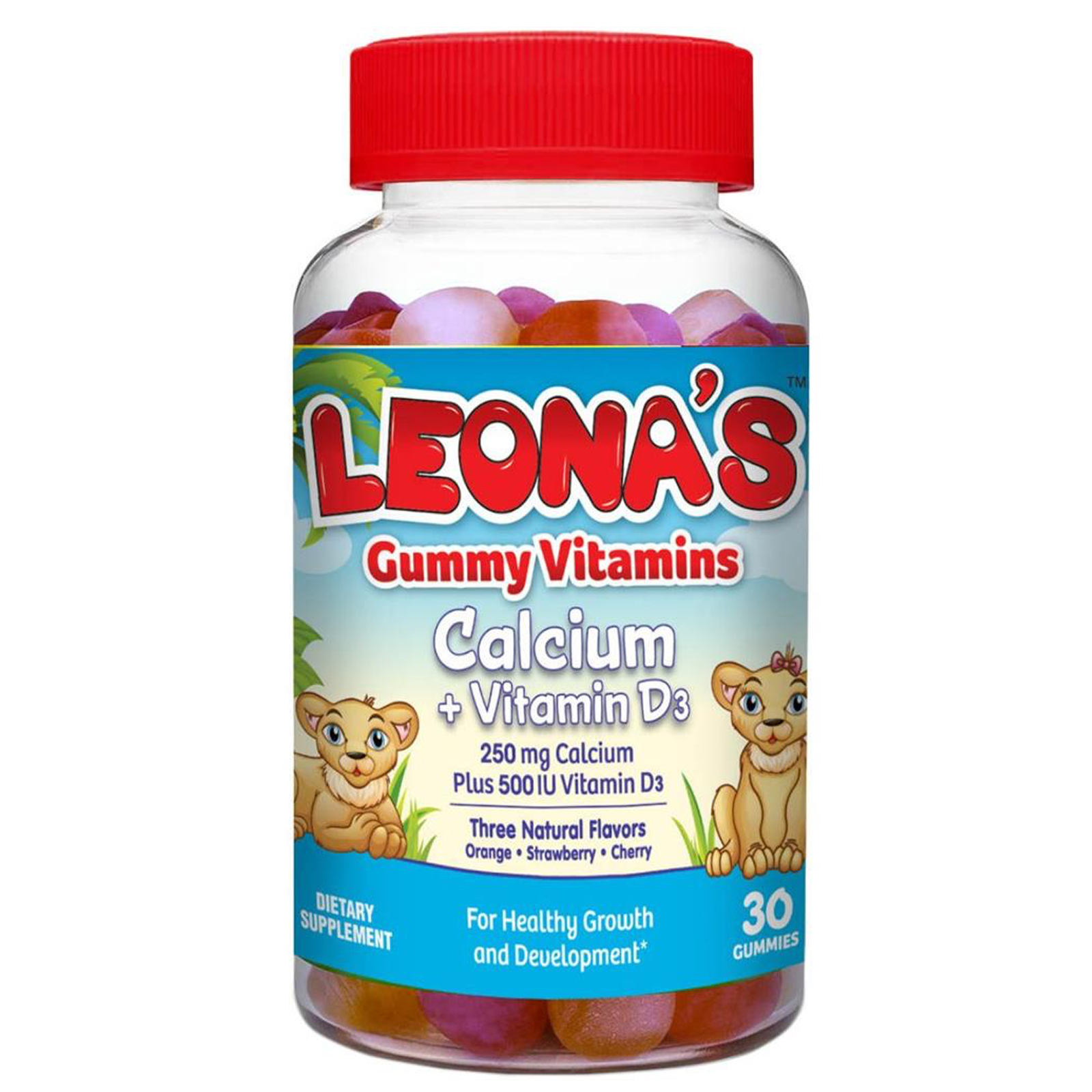 Leona Children Gummy Calcium + D3 30'S For bone health