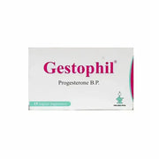 Gestophil Progesterone 15 Vaginal Suppositories