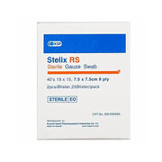 ستيلكس شاش مربع معقم 7.5*7.5 سم 40 قطعة