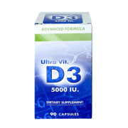 Ultra Vit D3 5000 IU Caps 90'S