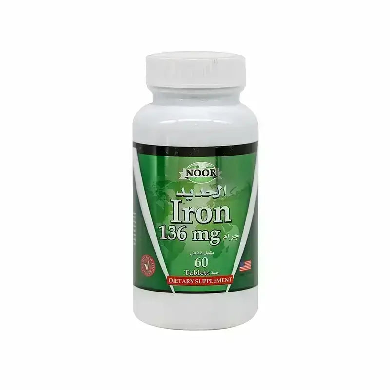 Noor Iron 136 mg 60 Tabs