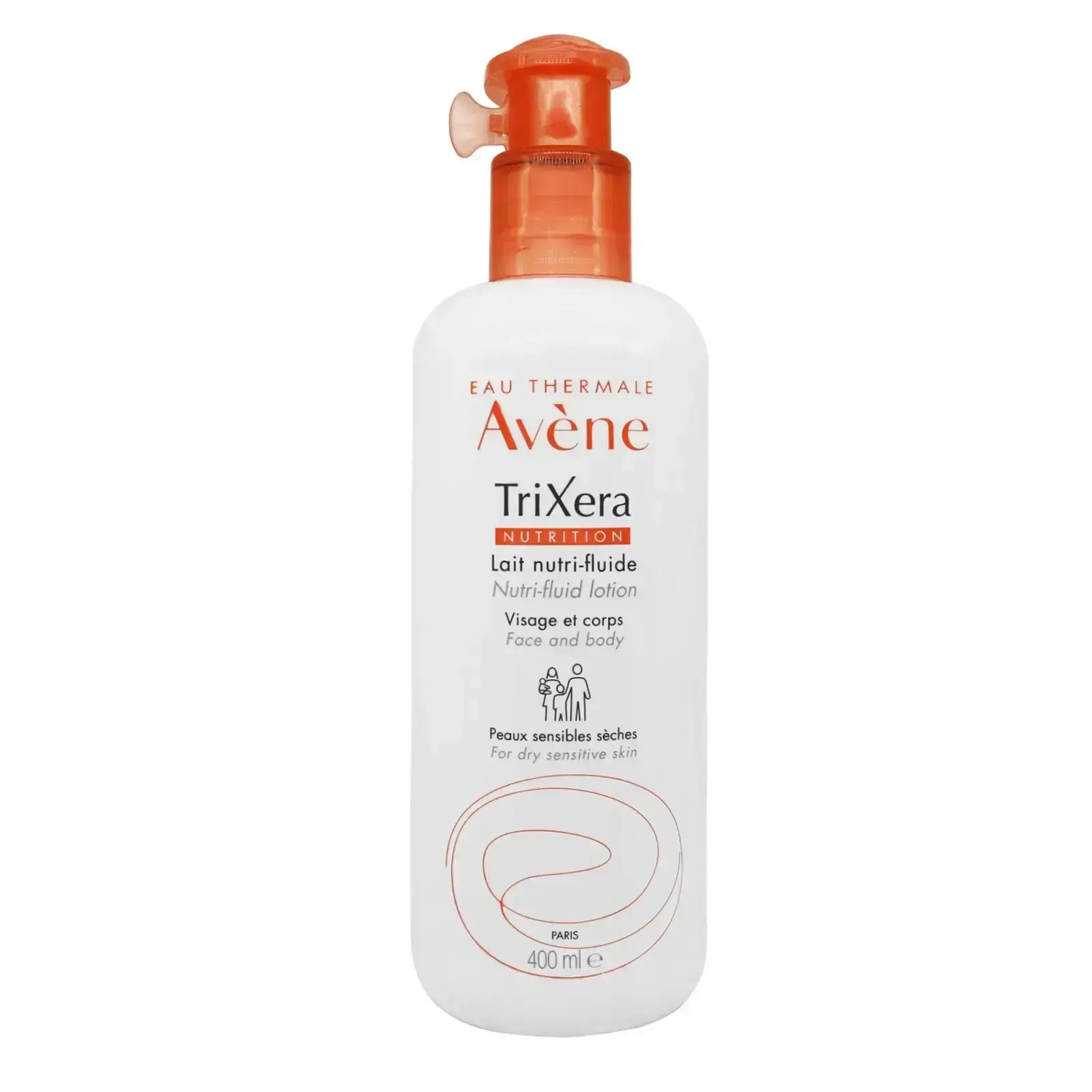 Avene Trixera Nutri-Fluid Lotion 400 mL 77368 for dry skin – Cosmolife
