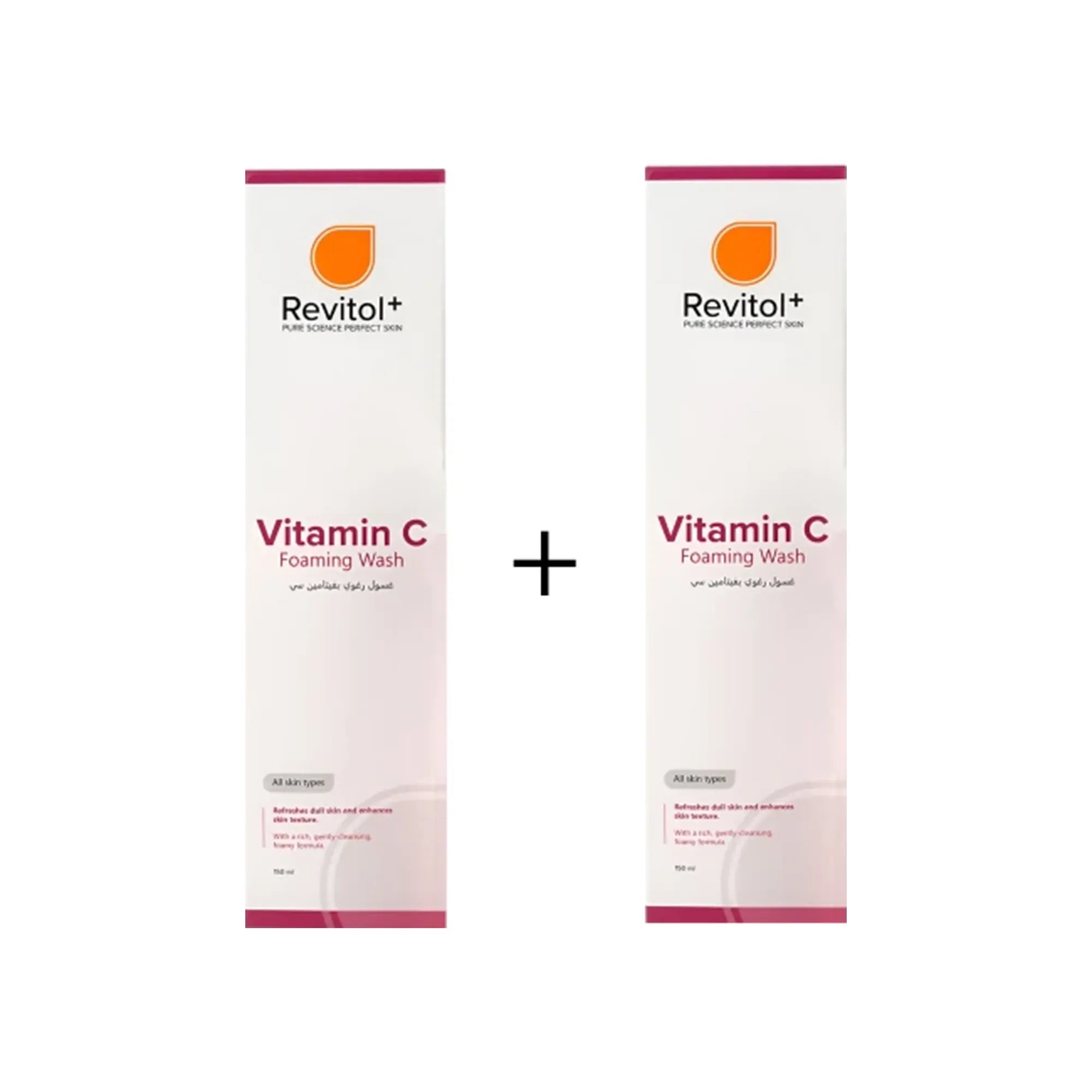 Revitol Vitamin C Foaming Wash 150 ml Offer 1+1 Free