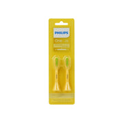 Philips One Yellow Brush Heads Soft Medium 2 Pcs - BH1022/02