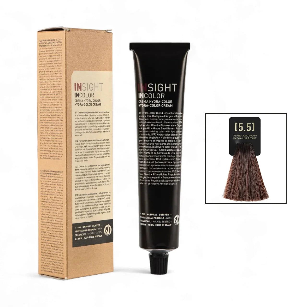 Incolor# 5.5 - Mahogany Light Brown - 100ml