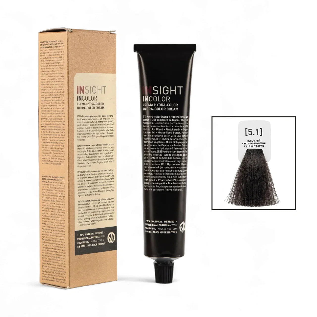 Incolor # 5.1 Ash Light Brown - 100ml