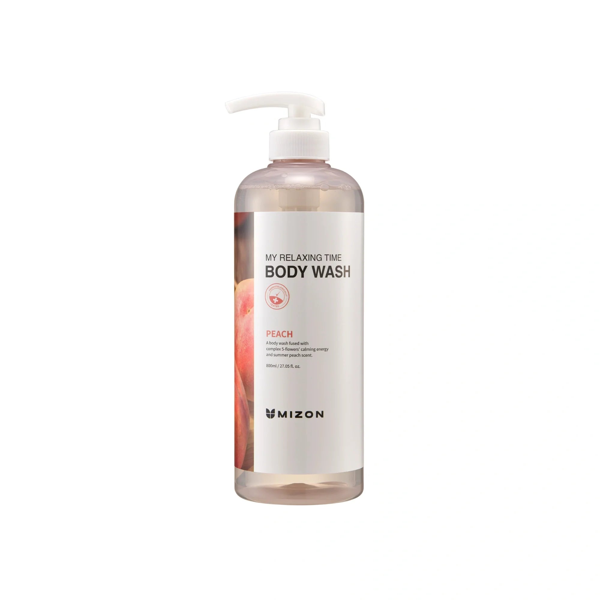 Mizon My Relaxing Body Wash Peach 800 Ml