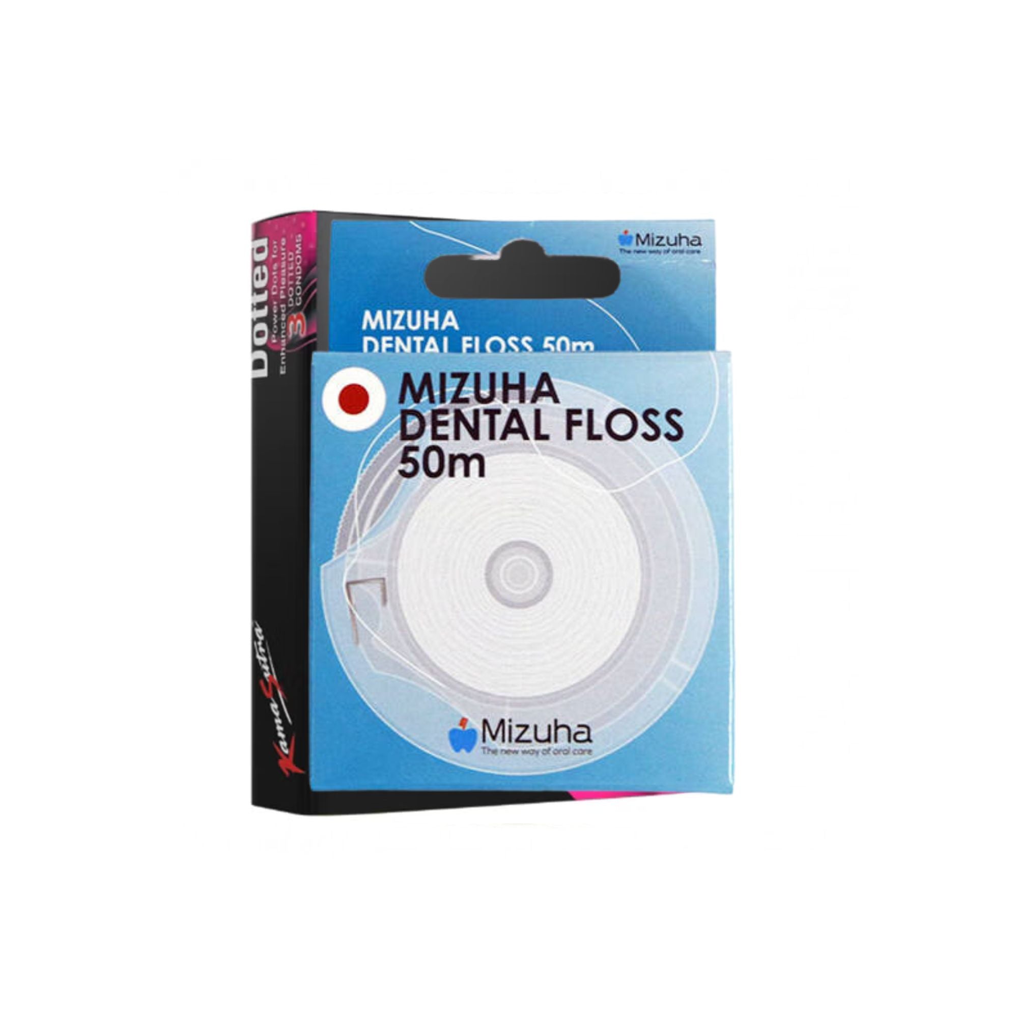 Mizuha Dental Floss Waxed 50 M Unflavored