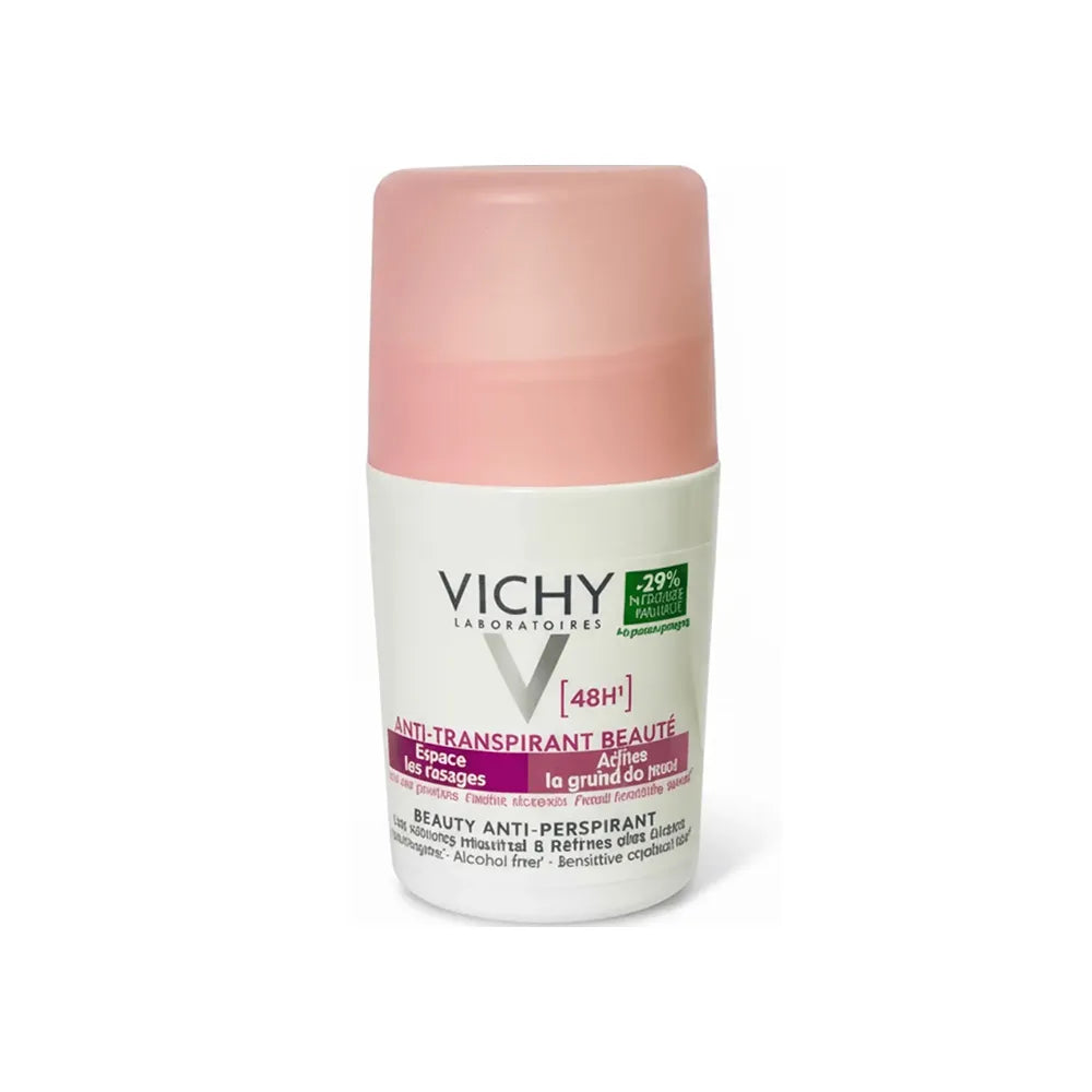 Vichy 48H Beauty Deo Roll Anti-Trans 50 mL (Pink) 81251 to get rid of perspirant