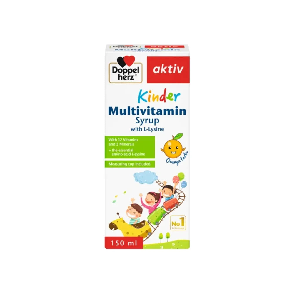 Doppel herz Aktiv Children Multivitamin Syrup 150 ml