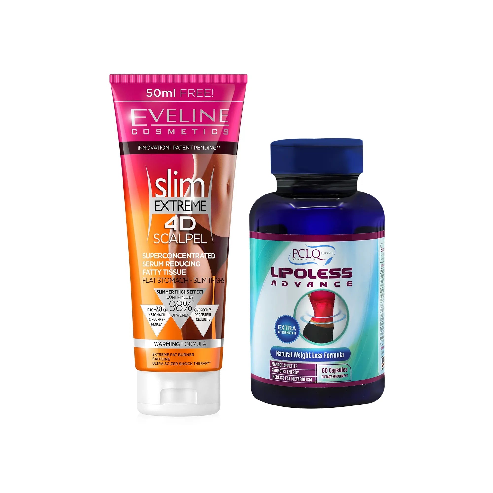 Offer Package Lipoless + Eveline Slim Serum