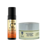 Offer Package Viola Mosturizing Whitenein Cream + Eveline Vitamin C  Wash