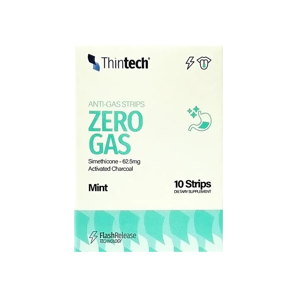 Thintech Zero Gas 10 Oral Strips