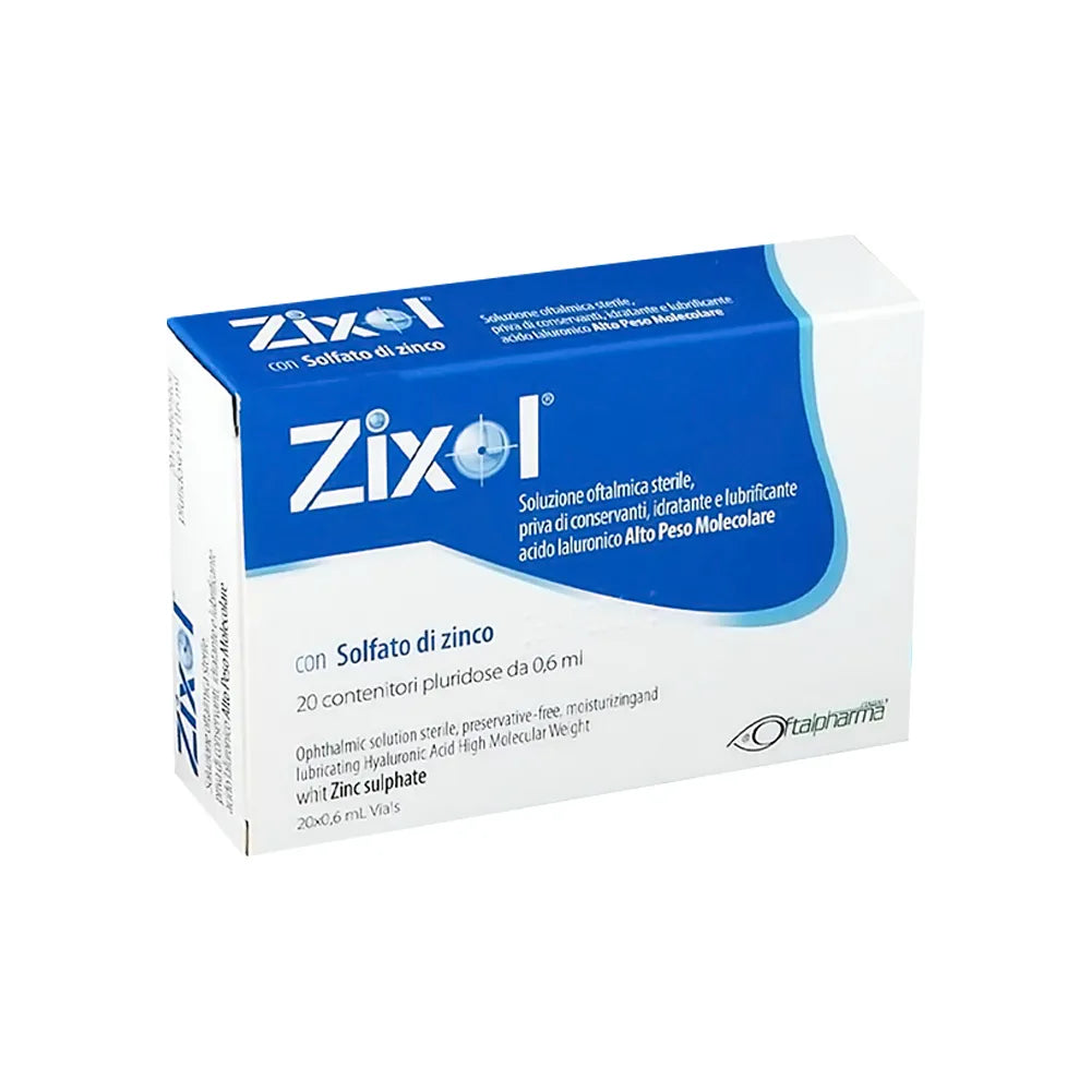 Zixol Eye Drops 20 Vials