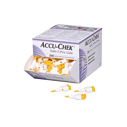 Accu Chek Safe-T Pro Uno 200 Limited