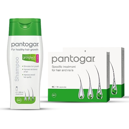 Pantogar Capsule 90'S + Shampoo Women 200ml Free (2+1 Ffree) OFFER