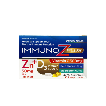 Daily Vit Immuno Z Plus Tab 30'S + 15'S Caps