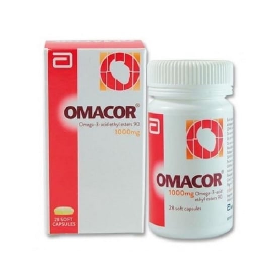 Omacor 28 Soft Capsules as Antihyperlipidemic