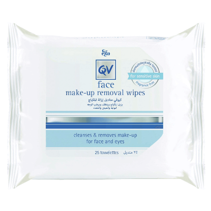 Qv Face Make Up Removal Wipes 25"S