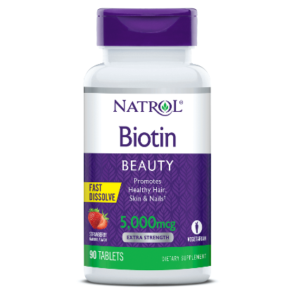 Natrol Biotin 5000mcg F/D Tab 90'S