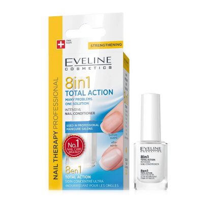 Eveline Nail Therpy 8 in 1 Total Action 12 Ml
